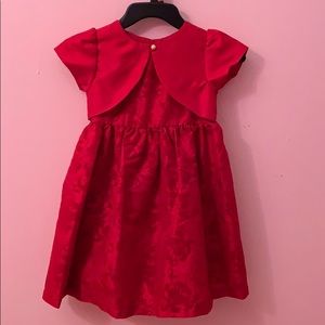 Formal red dress